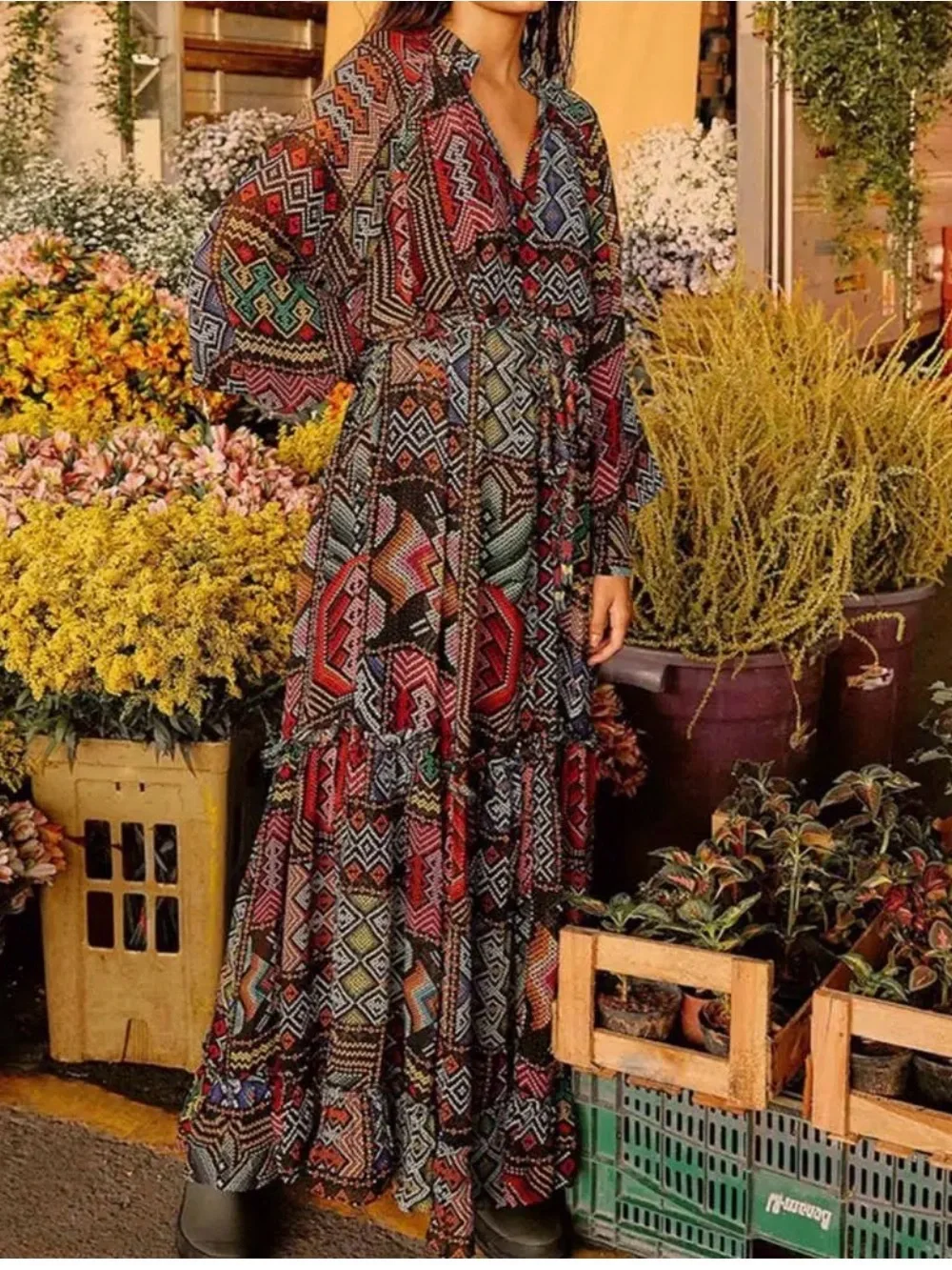 Farm Rio Rauti Maxi dress - Picture 5 of 7